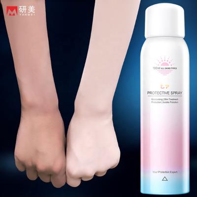 China Custom 2021 Pomegranate Base Primer Makeup Red Logo Moisturizing Whitening Sunblock Concealer Lotion Concealer Base Spray for sale