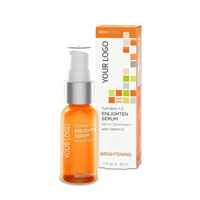 China Skin Revitalizer YANMEI Private Label Turmeric + Brightening Vitamin C Face Serum to help fight sun damage and promote a more even, brighter complexion for sale