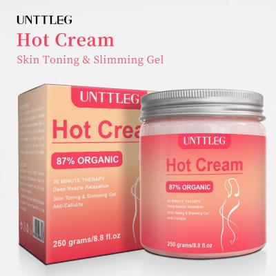 China Hot Weight Loss Body Slimming Cream Wholesale Hot Private Label Body Waist Weight Loss Hip Massage Abdomen Slimming Fat Burn Cream Gel for sale