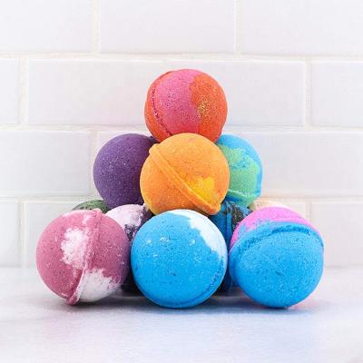 China Home Spa YANMEI Kids Bath Bombs Fizzy Gift Set Bubble Bath With Surprise Toys Inside Fun Assorted XL Colorful Bath Fizzies for sale