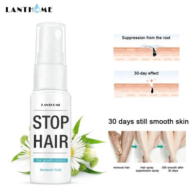 China YANMEI Hair Removal Mild Hair Removal Inhibitor Spray Permanent Hair Stop Growth Spray Hair Removal Spray Private Label for sale