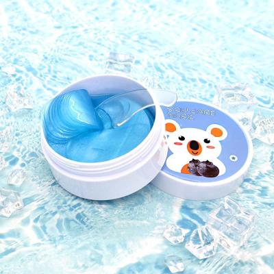 China Anti-Puffiness Cartoon Blueberry Extract Eye Mask Moisturizing And Hydration Nourishing Skin Around Eyes Hyaluronic Acid Eye Mask for sale