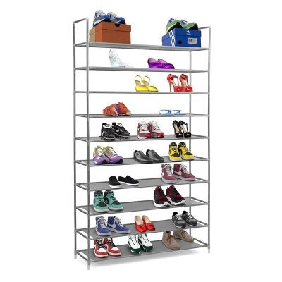 China Wholesale Portable Shoe Storage Organizer Easy Assemble Shoe Rack (Size) From Amazon Hot Selling Adjustable Durable 10 Tiers for sale