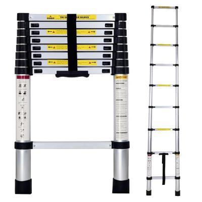 China Telescopic Ladders Wholesale EN131 High Quality Telescoping Universal Aluminum Folding Extension Ladder Telescopic Ladder for sale