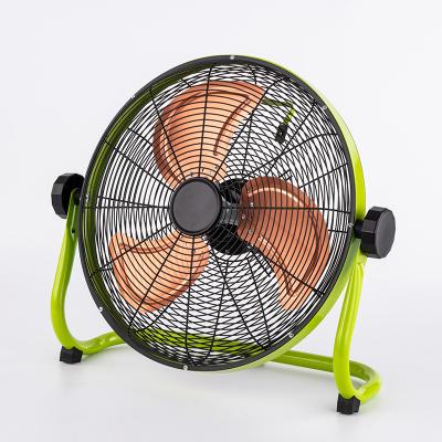 China 16 Inch Mini Rechargeable DC HV Floor Fan for sale