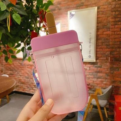 China Fashion\New Comfortable\Durable Custom Design Cute And Mini Water Juice Bottle One Shoulder Ice Sucker Messenger Bag For Girl for sale