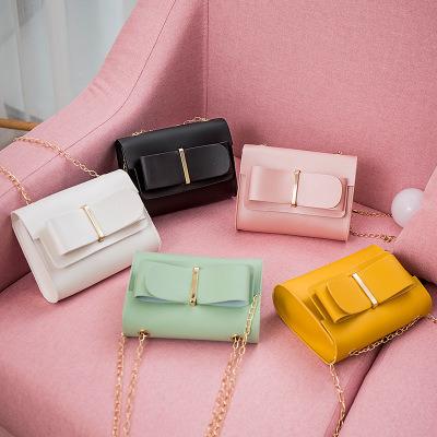 China Designer Durable Cheap Bags Bow Luxury Handbags Brand Bags Korean Women Handbags With Chain for sale