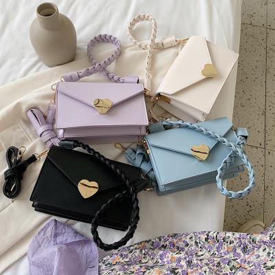 China French fashion fashion of 2021 summer new handbags clip one shoulder women's bag inclined for sale