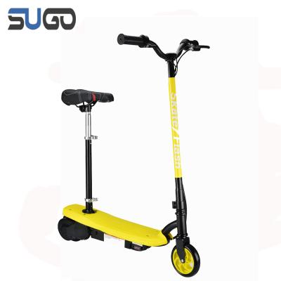 China Steel+Plastic Platform AMAZONE HOT SELLING Adjustable And Foldable Kids Cheap Electric Scooter for sale