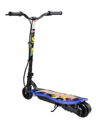 China Cheap Price Steel+Plastic Kids Battery Power Electric Scooter With Kick CE Electric Scooter For Sale for sale