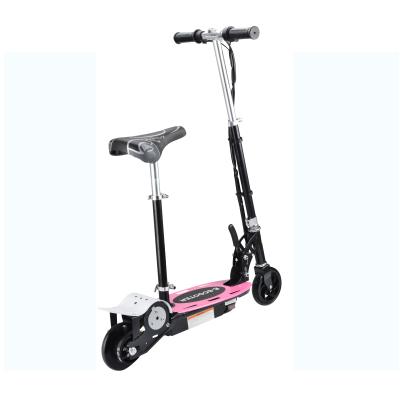 China 2 wheel foldable scooter electric kick scooter with seat 6 inch for sale