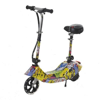 China 2 wheel foldable CE electric scooter with seat 8 inch for sale