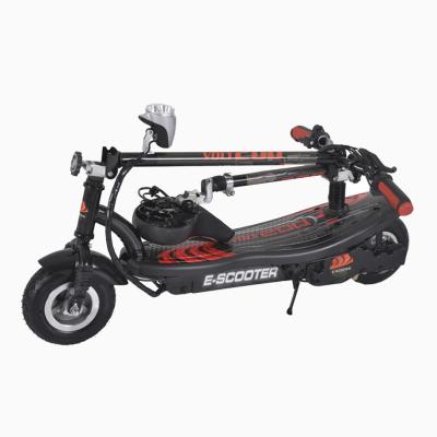 China Battery Power Electric Scooter Two Wheel Foldable Standing Battery Cheap Scooter With Seat 9 Inches for sale