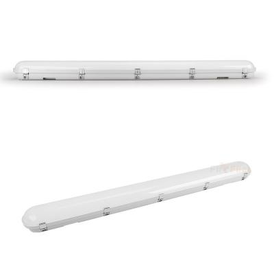 China Warehouse Factory Price 40W 4ft LED Vapor Tight Cover Vapor Triproof Light Frosted Linear Light Fixture For Warehouse Vapor Tight Lamp for sale