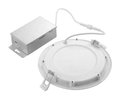 China Indoor 9W 4 Inch 5000K LED Recessed Slim Panel Lights With 3 Years Warranty for sale