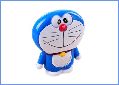 China Smart Cellphone Silver Dual USB Cartoon Doraemon Power Bank / Pack for sale