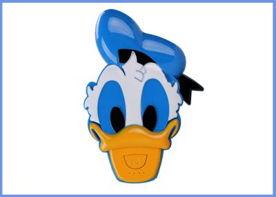 China 5V Blue Donald Duck Cartoon ABS Power Bank , Battery Charging Pack for sale