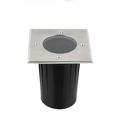 China Garden Square underground Garden Buried Lamp Spot yard Light china factory 85-265V IP65 304Stainless steel Cover GU10 underground light for sale