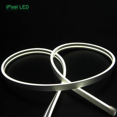 China 4mm Width IP65 12V 24V Outdoor Waterproof Silicon LED Material Neon Flexible Strip for sale