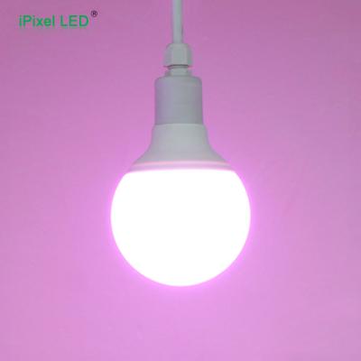 China LANDSCAPE 24v RGB 5050 Pixel Led Christmas Light 80mm Waterproof Scallop DMX RGB Pixel Led Ball for sale