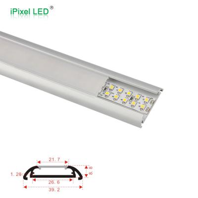 China Cabinet lighting led aluminum strip channel, aluminum extrusion, aluminum led profile for sale