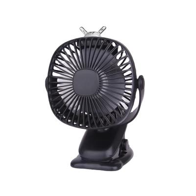 China Fashion Natural Factory Direct Wind Portable Wireless Fan with Clip on Mini Table Fan Personal Air Cooling USB Rechargeable Baby Stroller Sling Fans for sale