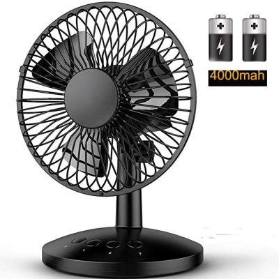 China Wholesale new hotel home appliance usb rechargeable fan for 6 inch cooling electric fan for desk,laptop for sale