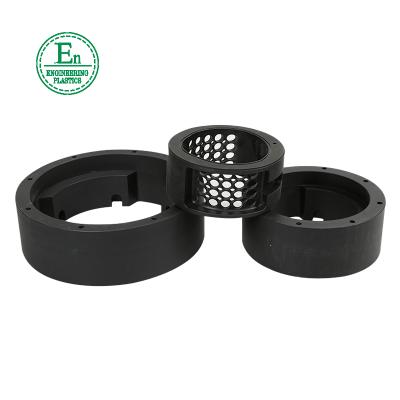 China Low friction high friction performance wear resistance cnc nylon plastic bushing material custom bushing for sale