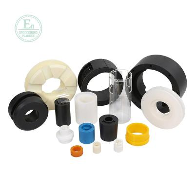 China Low Friction Experienced CNC Rotating Flat Rubber Nylon Bush Custom Nylon Low Friction Labyrinth Sleeve for sale