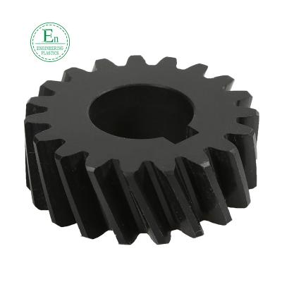 China Industry Machinery Processing Customized Industrial Special Shaped Gears Plastic Black Wear Resistant Nylon Gears Gears UPE for sale