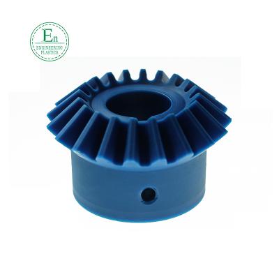 China Hotels Wholesale Gear High Performance Parts UPE Special Shaped Nylon Plastic Wear Resistant Customized Bevel Gear Customized Wholesale for sale