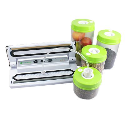 China Plastic Freshness Preservation Refrigerator Food Vacuum Storage Container Packaging Container for sale