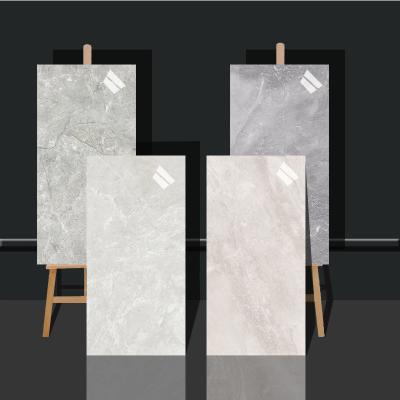 China Glazed Metallic Tiles Natural Stone Look Marble Full body Glazed  Big Slab 600x1200 floor tiles Porcelain Ceramic  Tiles for sale