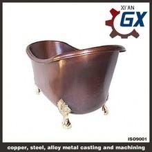 China Antique Baby Brass Copper Bathtub for sale