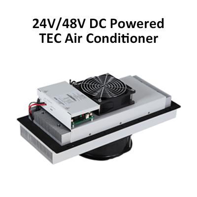 China 48VDC Factory Powered Peltier TEC Mini Cabinet Cooler Air Conditioner From Factory Sales for sale