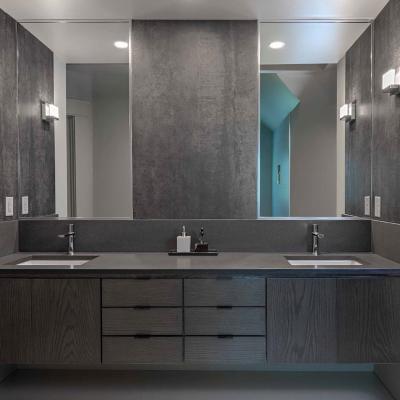 China Modern High Quality Hollywood Above Vanity Sintered Stone Bathroom for sale