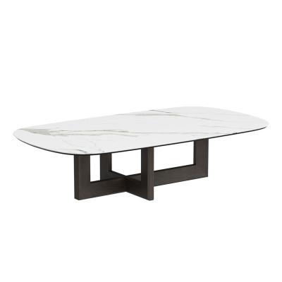 China Strong Stability Good Price Square Black Coffee Table for sale