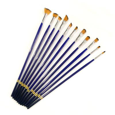 China To Paint Oil Painting Art Brush Professional 11Pieces Fast Delivery Art Brush Set For Oil Painting for sale