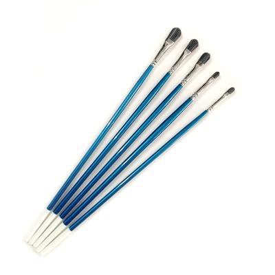 China To Paint Manufacturer Custom High Quality Direct Round Paint Brushes Art Paintbrush Set 5Pieces for sale