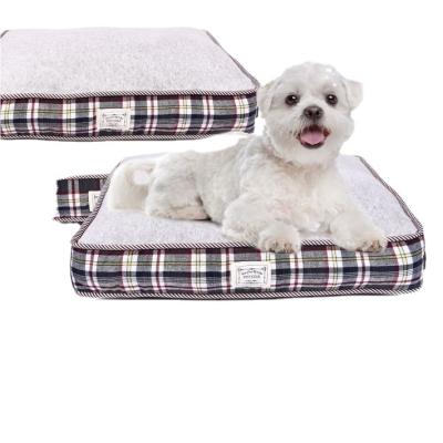 China Sayone Manufacturer Sustainable Luxury Orthopedic Dog Bed Orthopedic Waterproof Blanket Dog Mat for sale