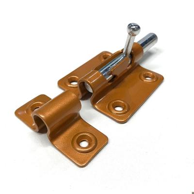 China Modern Stainless Steel Barrel Latch Wholesale Price Plus Size Bolt Plush Door Bolt Different Lathe Bolt Narrow Different Lathe for sale