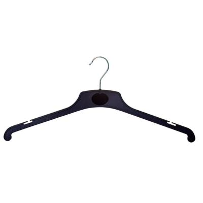 China Customized Traditional Non Slip Hanger Supplier For Men Hanger Plastic With Metal Hook for sale