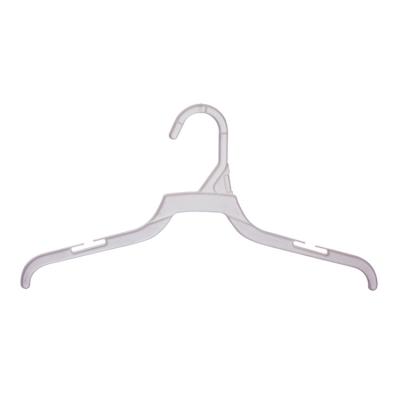 China Customized Traditional Non Slip Plastic Clothes Hanger Factory Children Hanger With Hook for sale