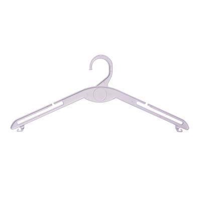 China Modern Custom White Clothes Hanger Supplier Adult Plastic With Hook for sale