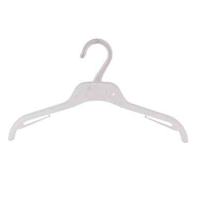 China 3152B 32cm Garment Hanger Size Markers Hanger Plastic Mold Dress Hanger for sale