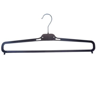 China Modern Plastic Trouser Hangers Trouser Racks Hanger With Trouser Bar for sale