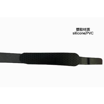 China Eco-friendly Elastic Non-slip Black Silicone Silicone Tape Non-slip Anti-slip Sticker Color for sale