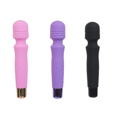 China 90/120 Min Rechargeable Silicone Vibrator G-Spot Stimulation Magic Wand Massagers Fun Toy For Woman for sale