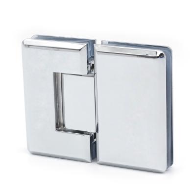 China Easy to Install and Durable Top Selling Finish 180 Degree Curve Shower Glass Door Hinges for sale