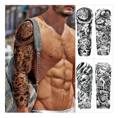 China YOEMTAT Large Arm Tatto Extended ARM Temporary Tattoo Sticker Temporary Non-Toxic Water Transfer for sale